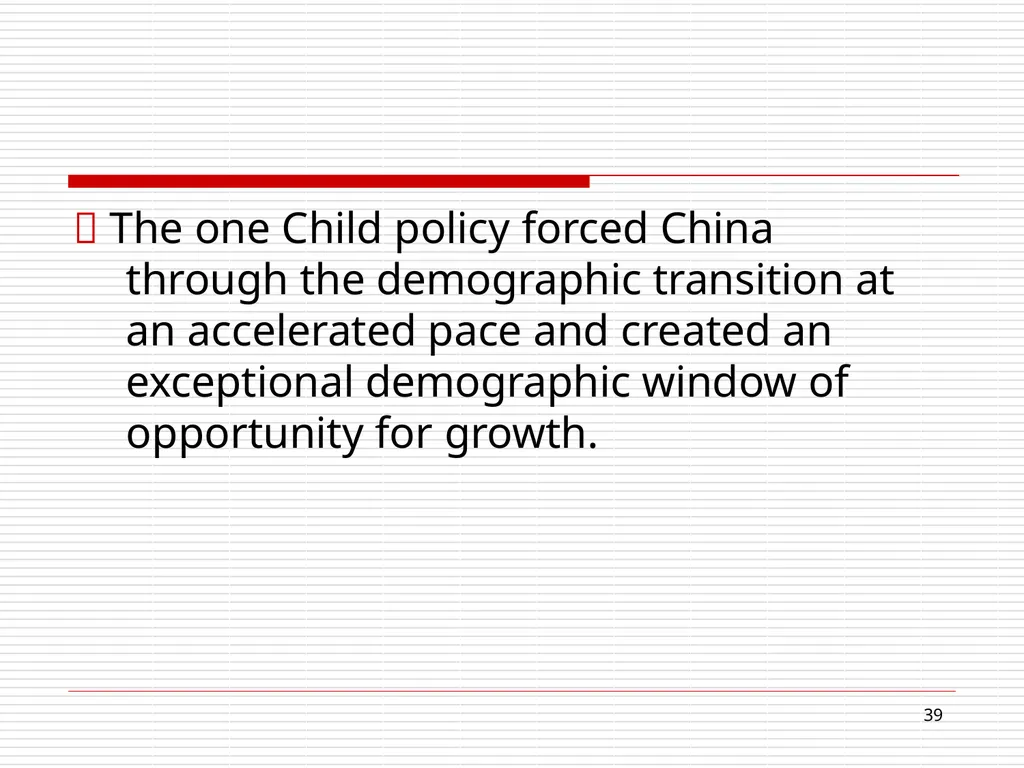 Disappearing demographic dividend: Growth - slide 39 of 63