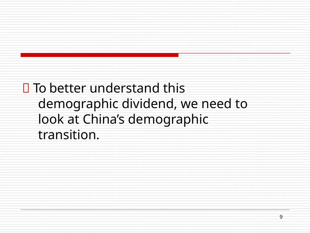 Disappearing demographic dividend: Growth - slide 9 of 63