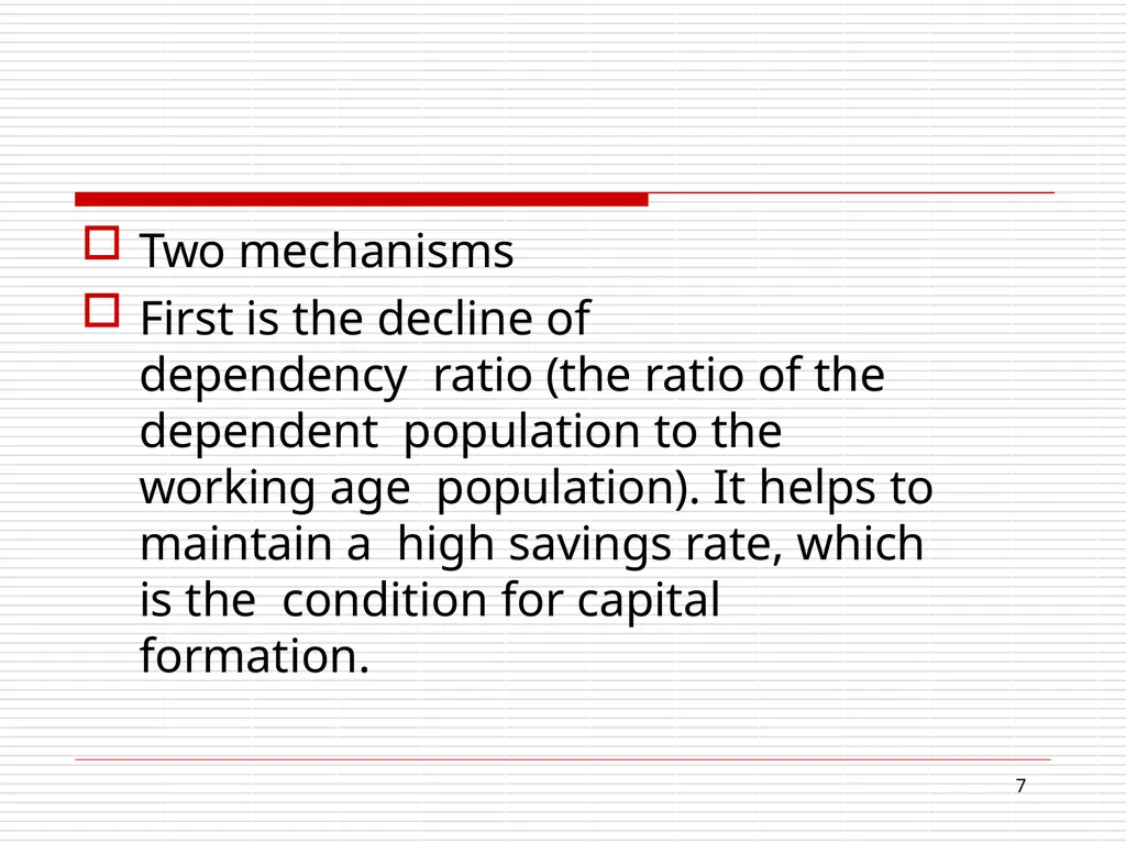 Disappearing demographic dividend: Growth - slide 7 of 63
