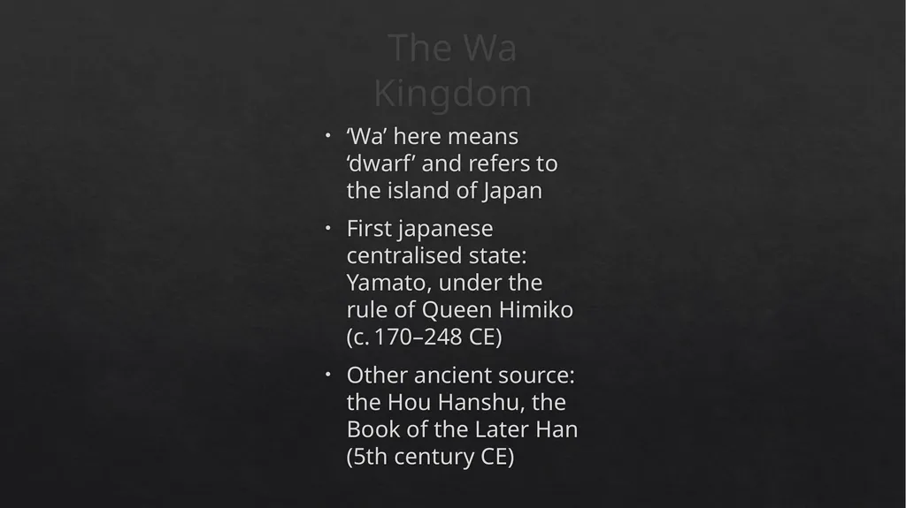 Ancient Sino-Japanese connectivity Yayoi Period - slide 9 of 15
