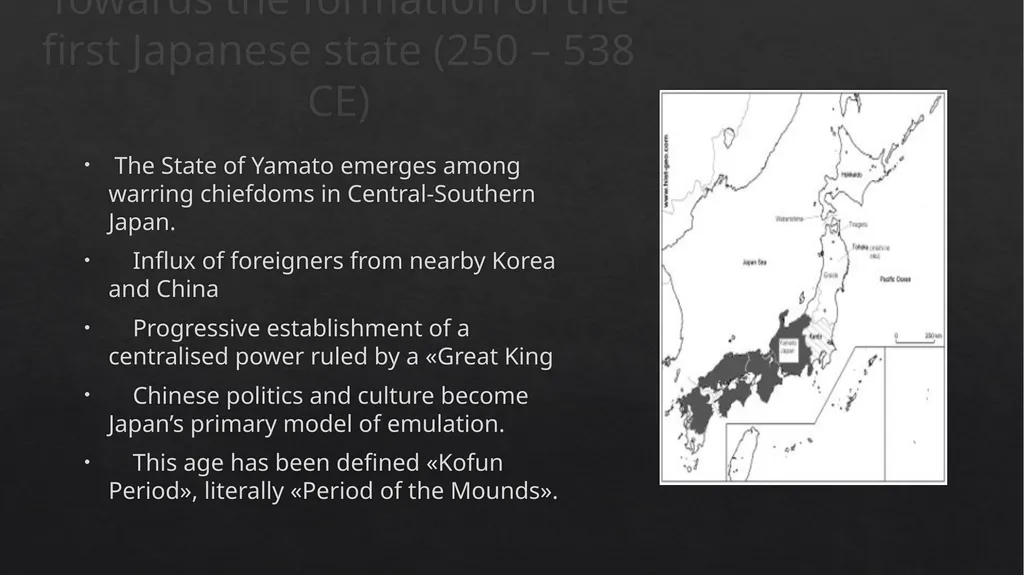 Ancient Sino-Japanese connectivity Yayoi Period - slide 3 of 15