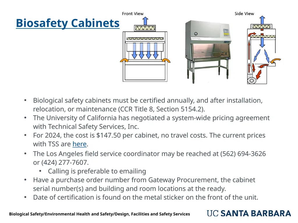 A guide to UCSB’s Biological Safety Program - slide 9 of 24