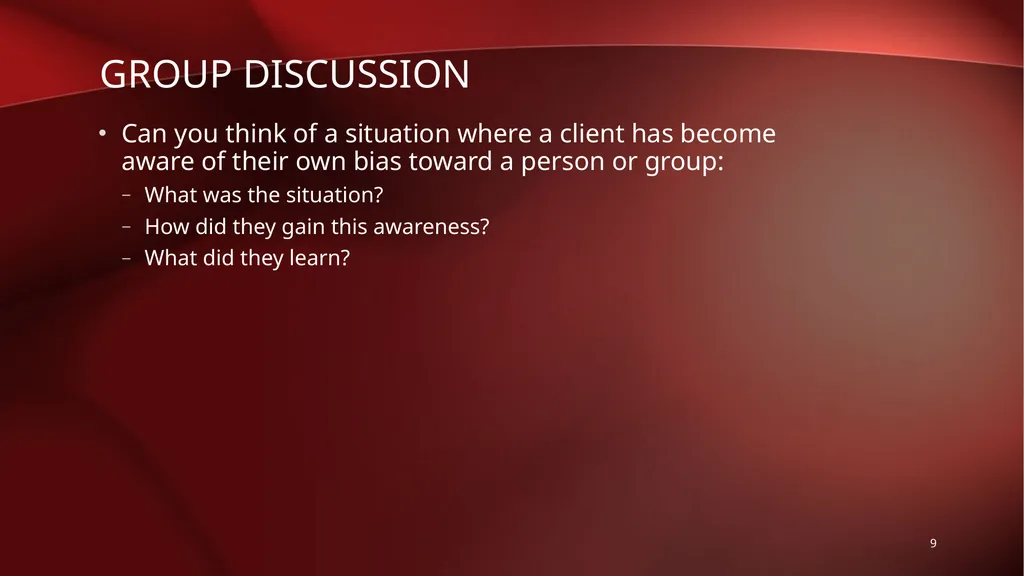June 2021 | ReInventing Diversity by Howard Ross - slide 9 of 23