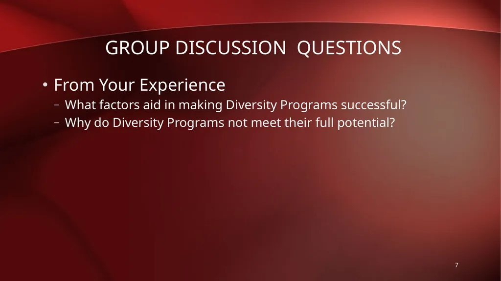 June 2021 | ReInventing Diversity by Howard Ross - slide 7 of 23