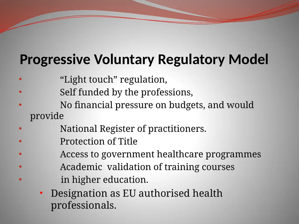 Global TCM Standards Organisations Founding - slide 22 of 25