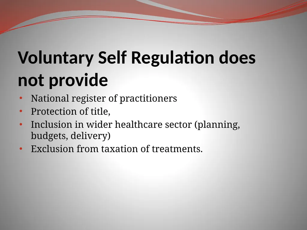 Global TCM Standards Organisations Founding - slide 20 of 25
