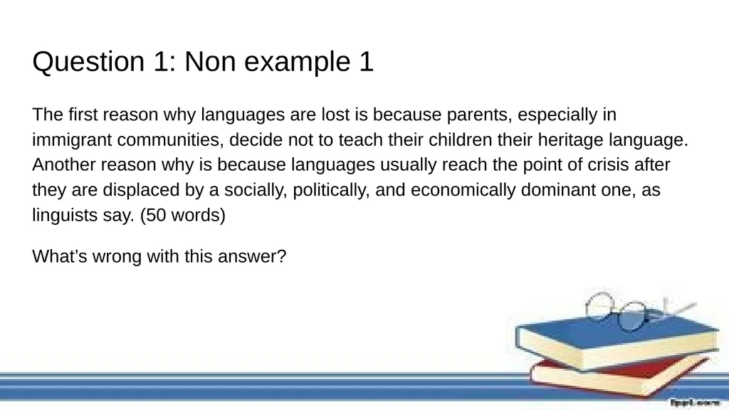 Reading Review Exam Style Questions Issues We need - slide 4 of 37