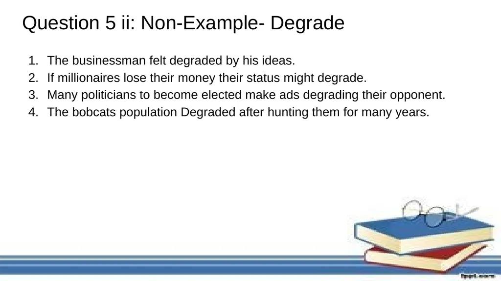 Reading Review Exam Style Questions Issues We need - slide 35 of 37