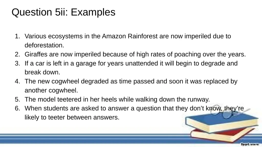 Reading Review Exam Style Questions Issues We need - slide 37 of 37
