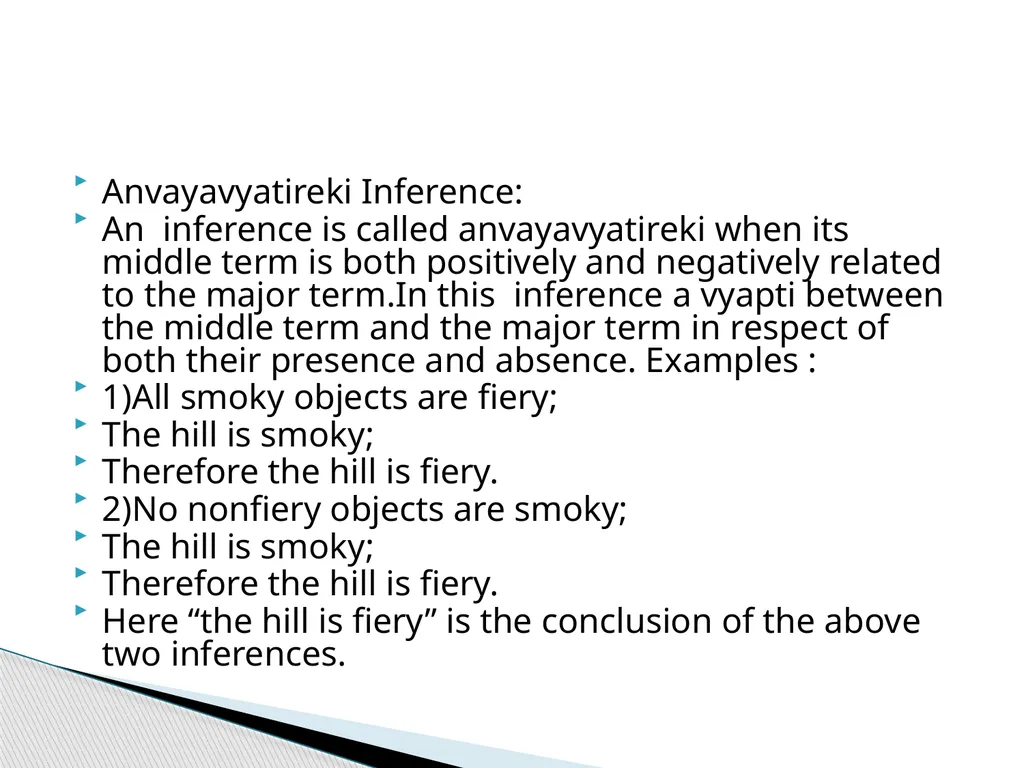 Nyaya Philosophy Inference Inference/Anumana - slide 14 of 14