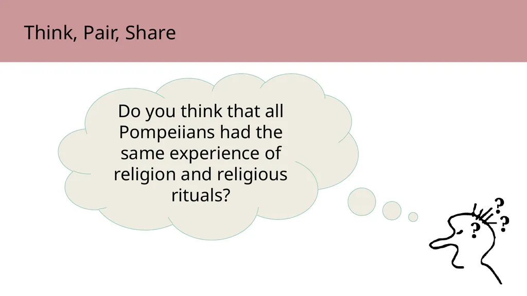 Topic 3: Roman Beliefs Chapter 2: Experiences of - slide 6 of 6