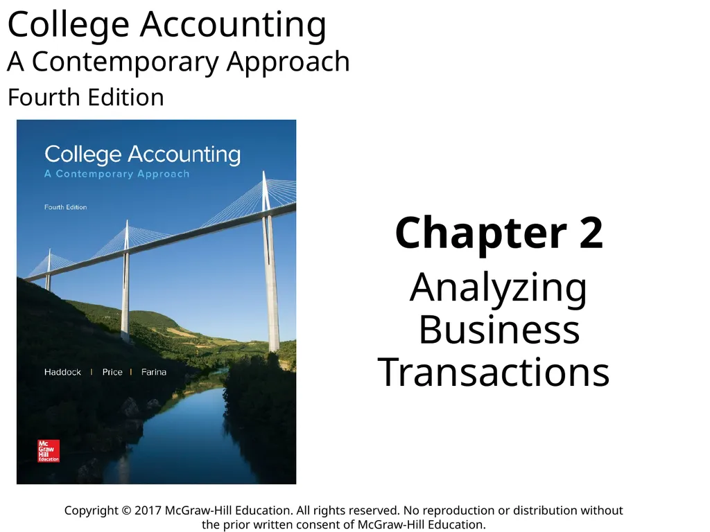 College Accounting A Contemporary Approach Fourth - slide 1 of 41