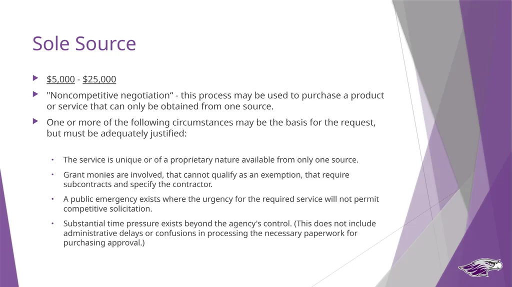 Procurement Guide State Purchasing Authority UW - slide 21 of 32