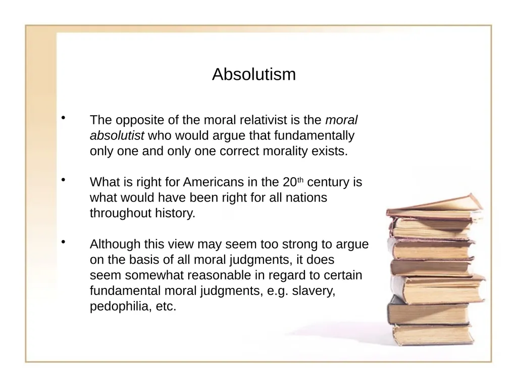 Philosophy 2030 Class #4 Title: Introduction to - slide 10 of 22