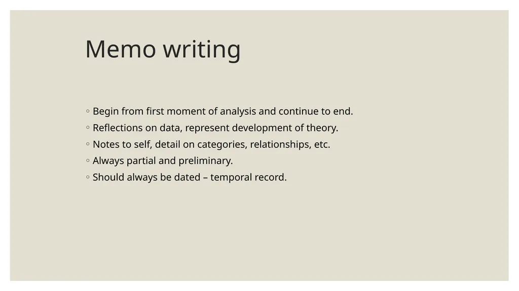 Qualitative Research Social constructionism - slide 20 of 49