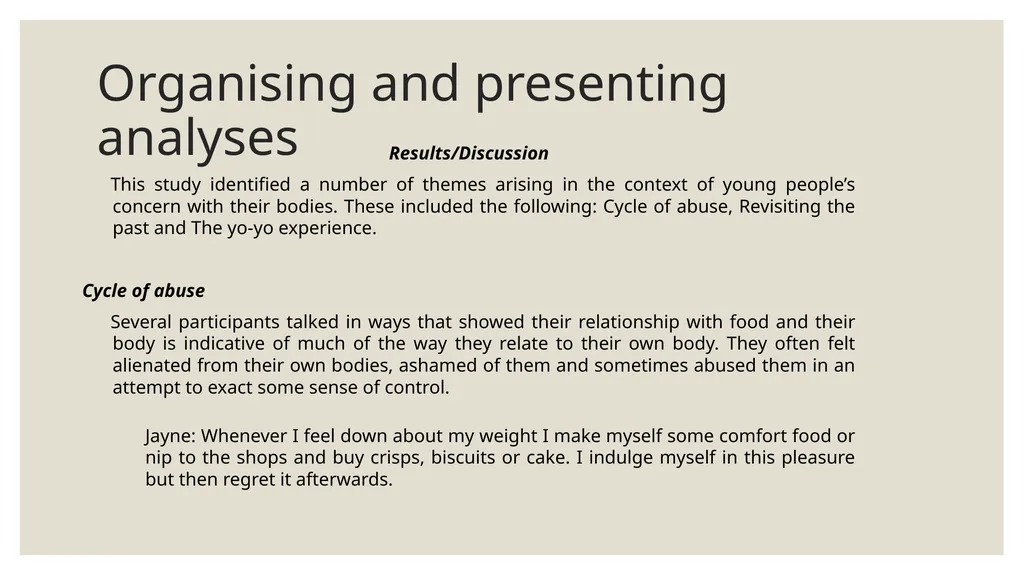 Qualitative Research Social constructionism - slide 49 of 49