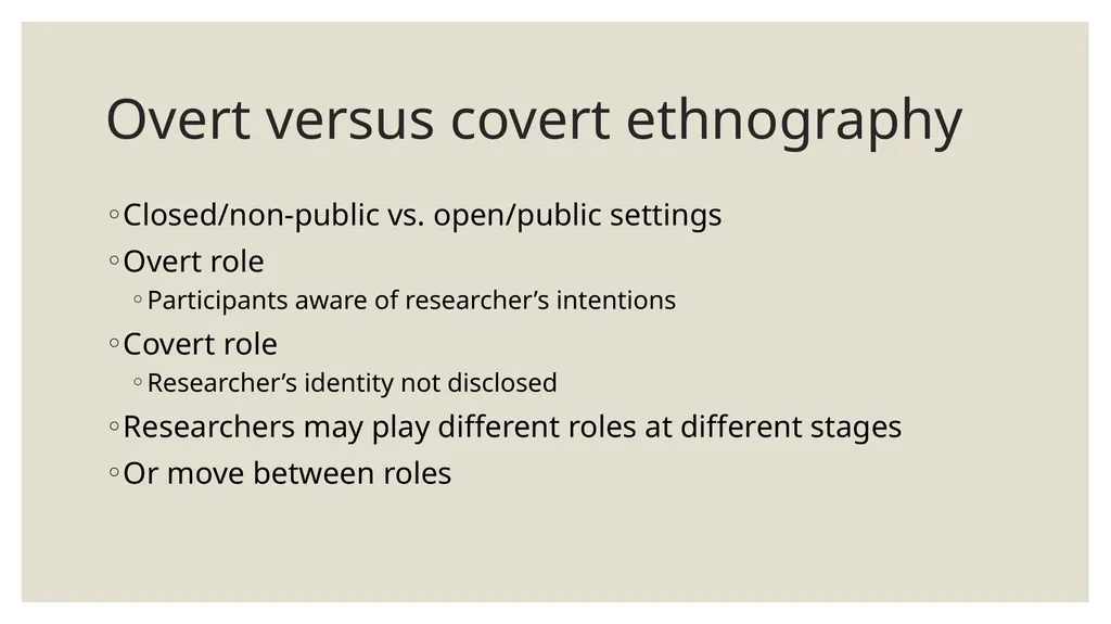 Qualitative Research Social constructionism - slide 38 of 49