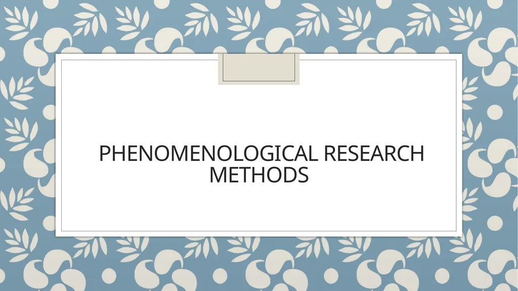 Qualitative Research Social constructionism - slide 8 of 49