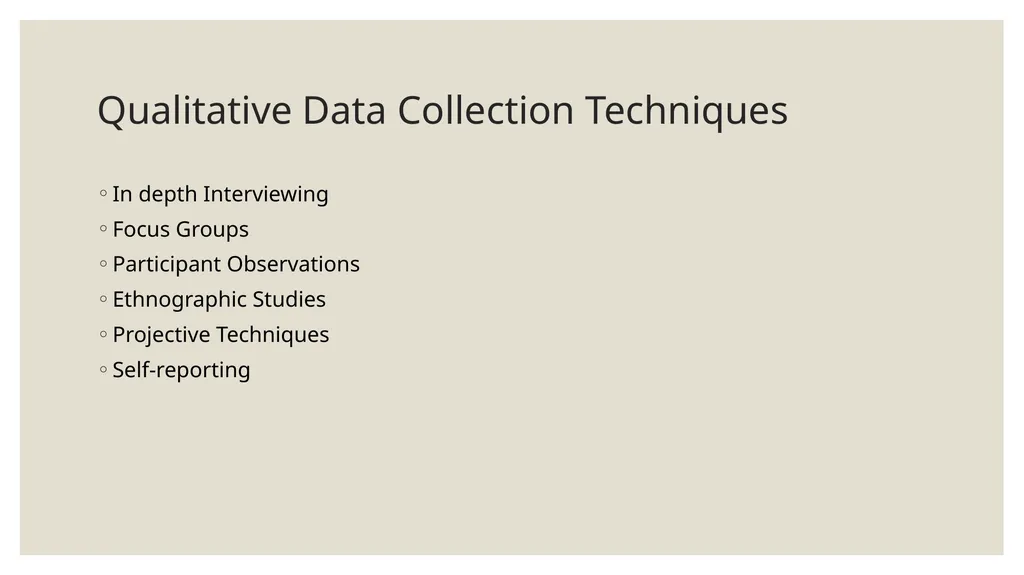 Qualitative Research Social constructionism - slide 4 of 49