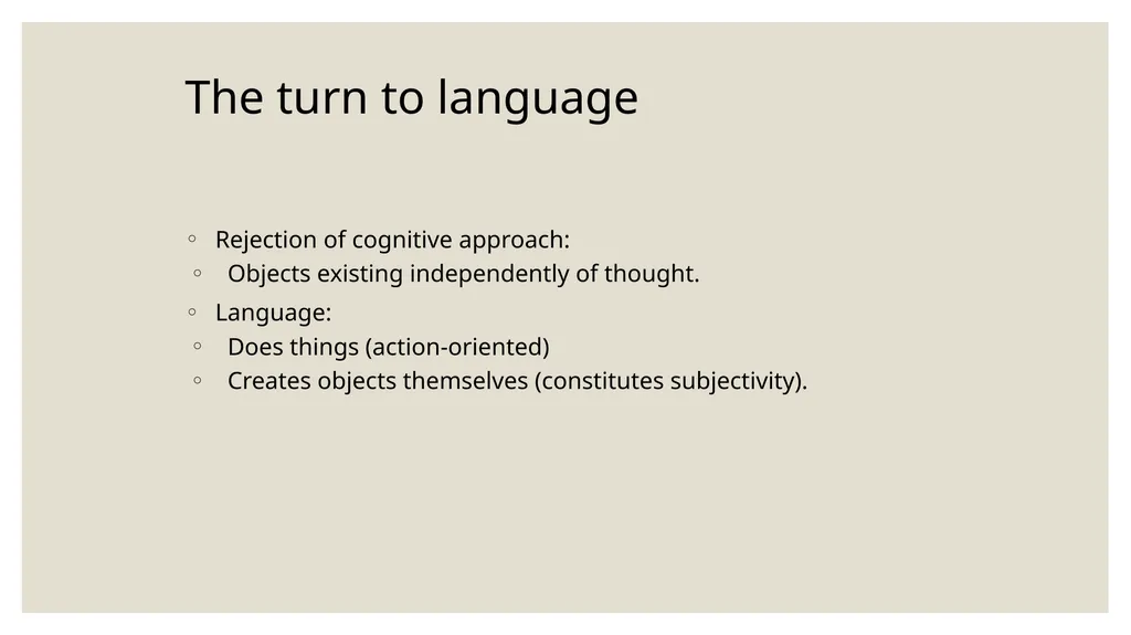 Qualitative Research Social constructionism - slide 23 of 49