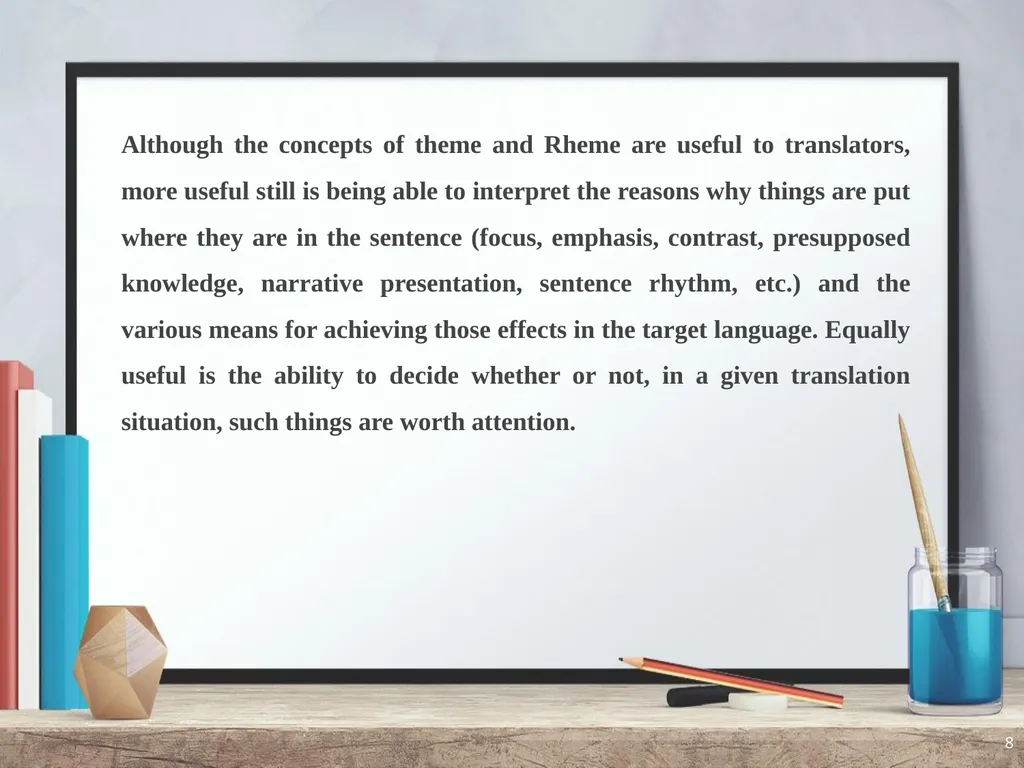 Functional Grammar Al-Mustansiriya University - slide 8 of 20
