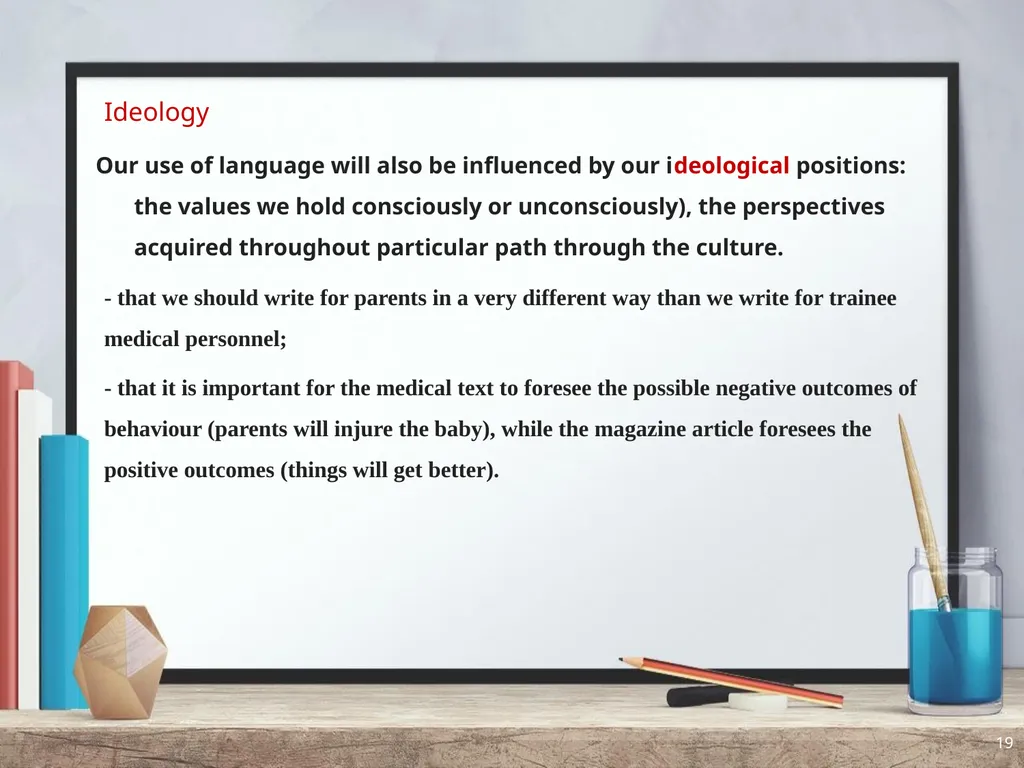Functional Grammar Al-Mustansiriya University - slide 19 of 20