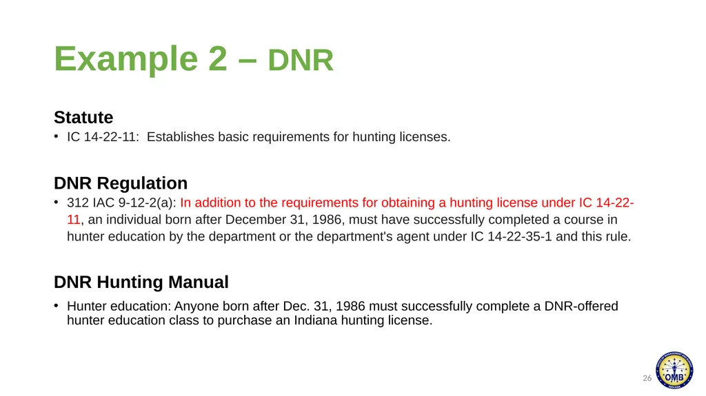 February 7, 2024 Administrative Rulemaking - slide 26 of 57