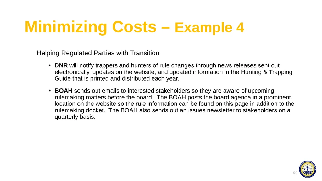 February 7, 2024 Administrative Rulemaking - slide 52 of 57