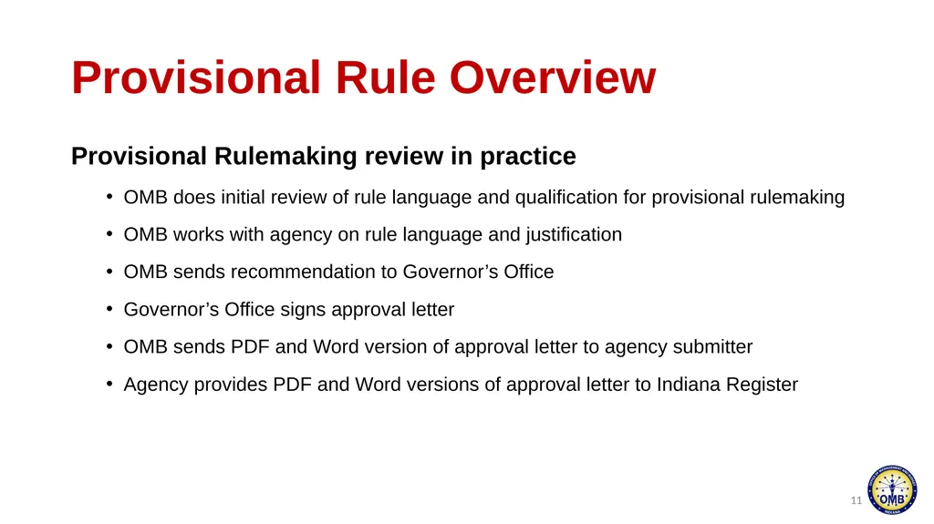 February 7, 2024 Administrative Rulemaking - slide 11 of 57