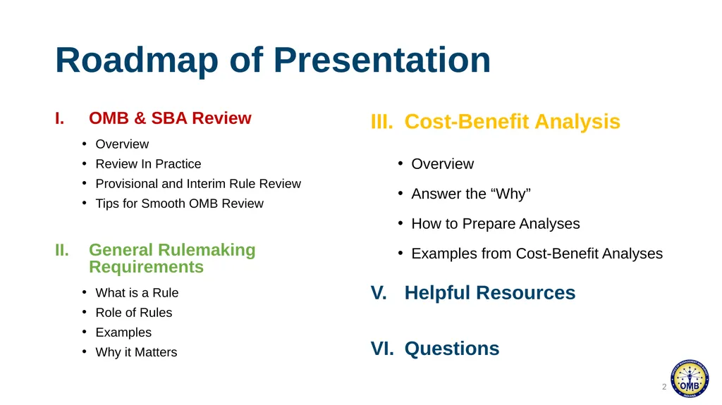 February 7, 2024 Administrative Rulemaking - slide 2 of 57