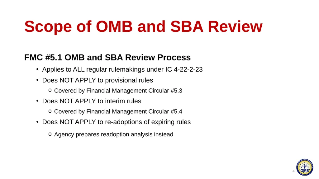 February 7, 2024 Administrative Rulemaking - slide 4 of 57