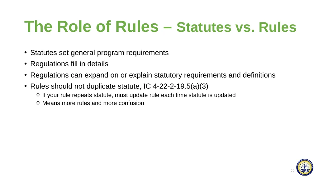 February 7, 2024 Administrative Rulemaking - slide 22 of 57