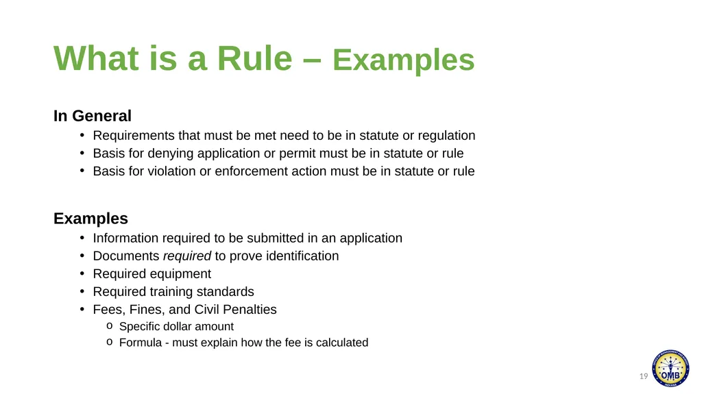 February 7, 2024 Administrative Rulemaking - slide 19 of 57