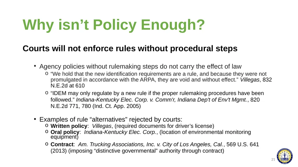 February 7, 2024 Administrative Rulemaking - slide 21 of 57