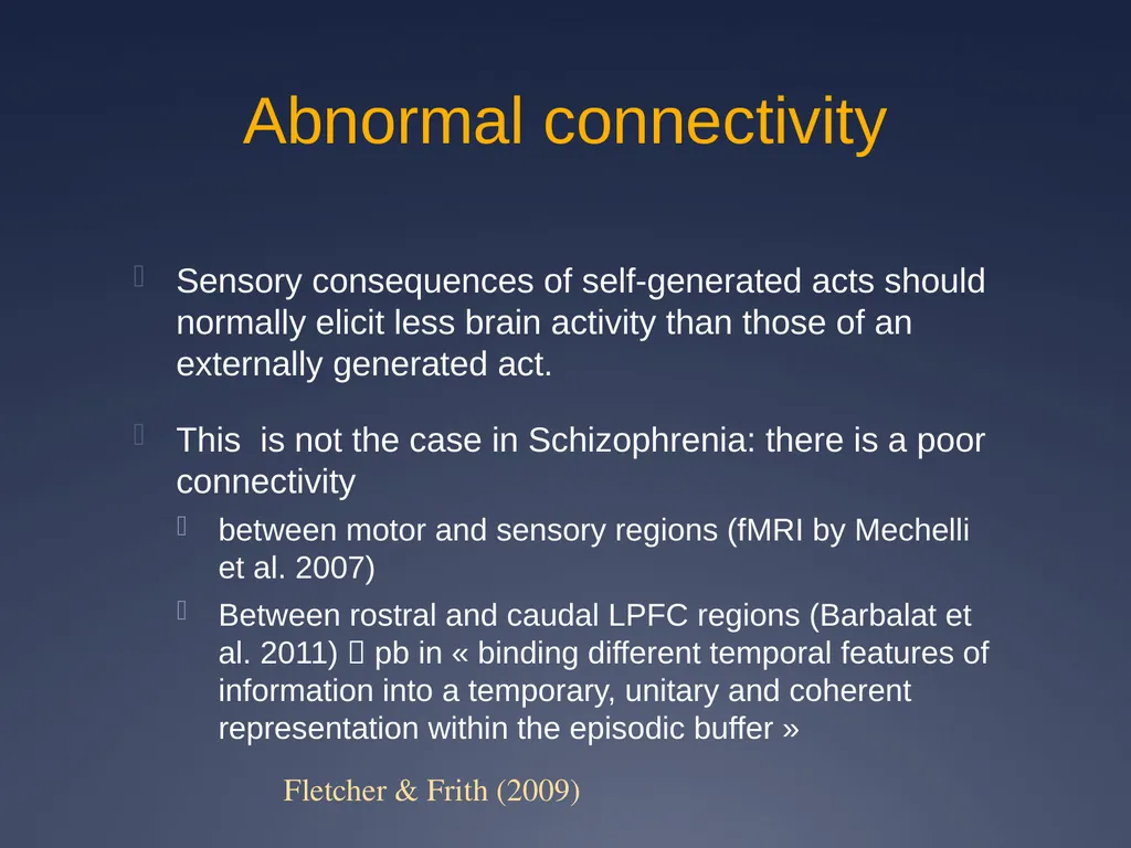 Does impaired metacognition contribute to - slide 26 of 55
