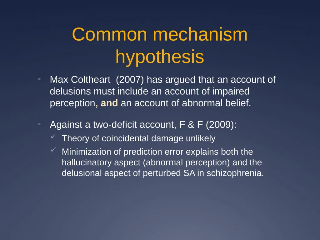 Does impaired metacognition contribute to - slide 25 of 55