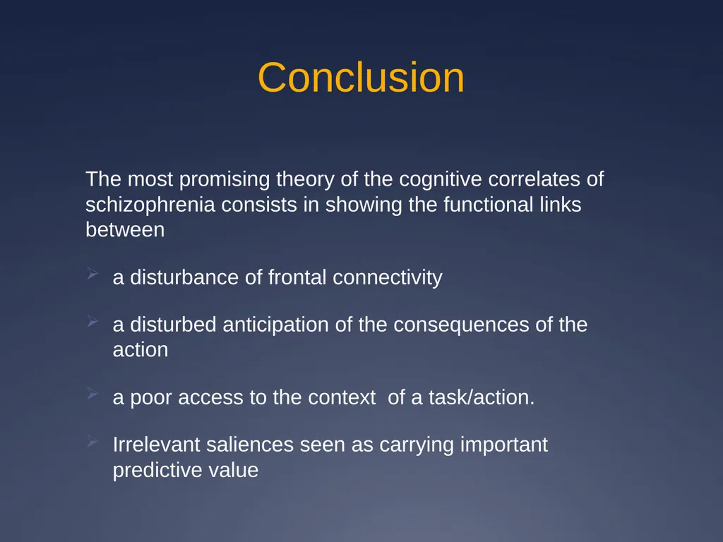 Does impaired metacognition contribute to - slide 52 of 55