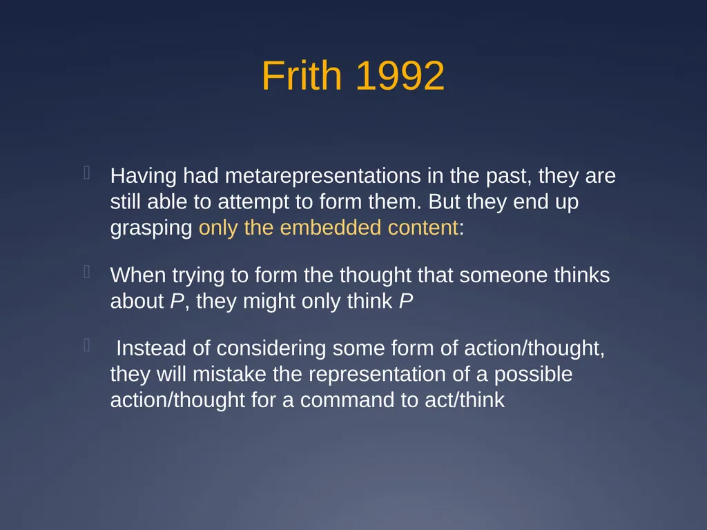 Does impaired metacognition contribute to - slide 11 of 55