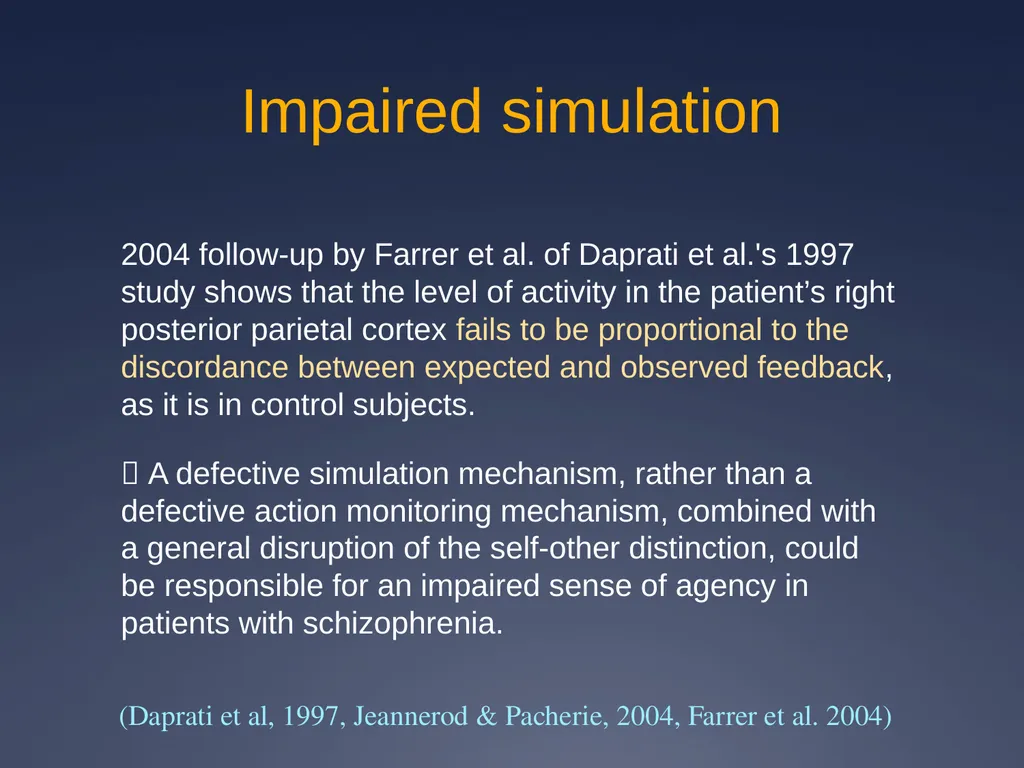 Does impaired metacognition contribute to - slide 22 of 55