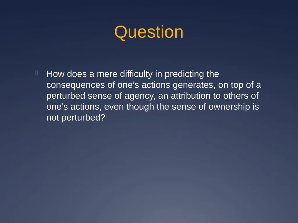 Does impaired metacognition contribute to - slide 18 of 55