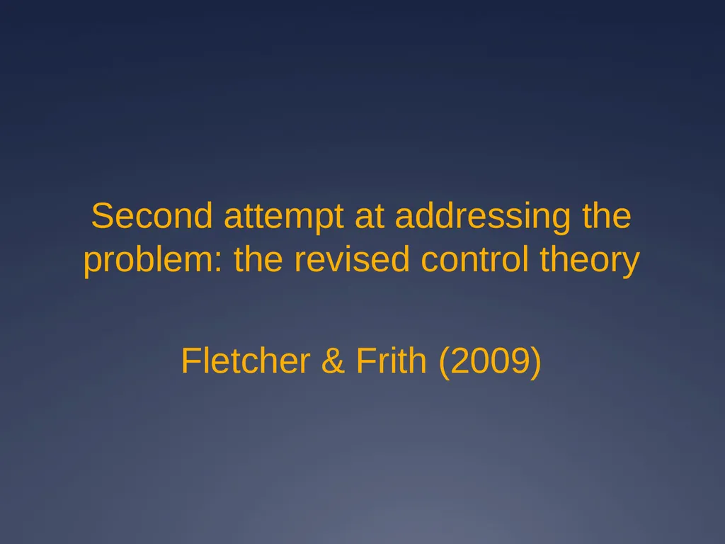 Does impaired metacognition contribute to - slide 24 of 55