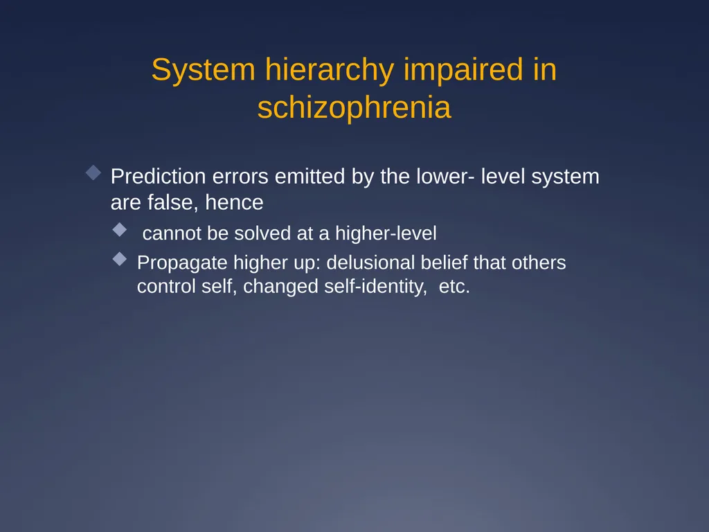 Does impaired metacognition contribute to - slide 30 of 55
