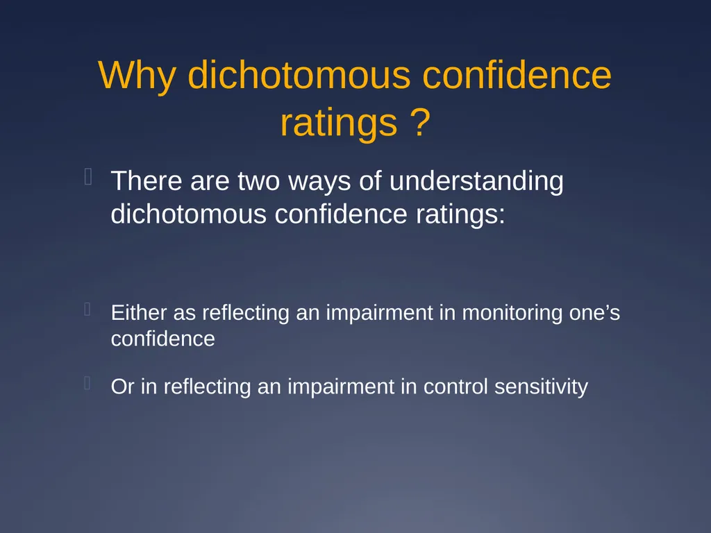 Does impaired metacognition contribute to - slide 40 of 55