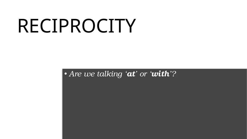 DIALOGUE FOR RECIPROCITY Diane Maodush-Pitzer - slide 6 of 25
