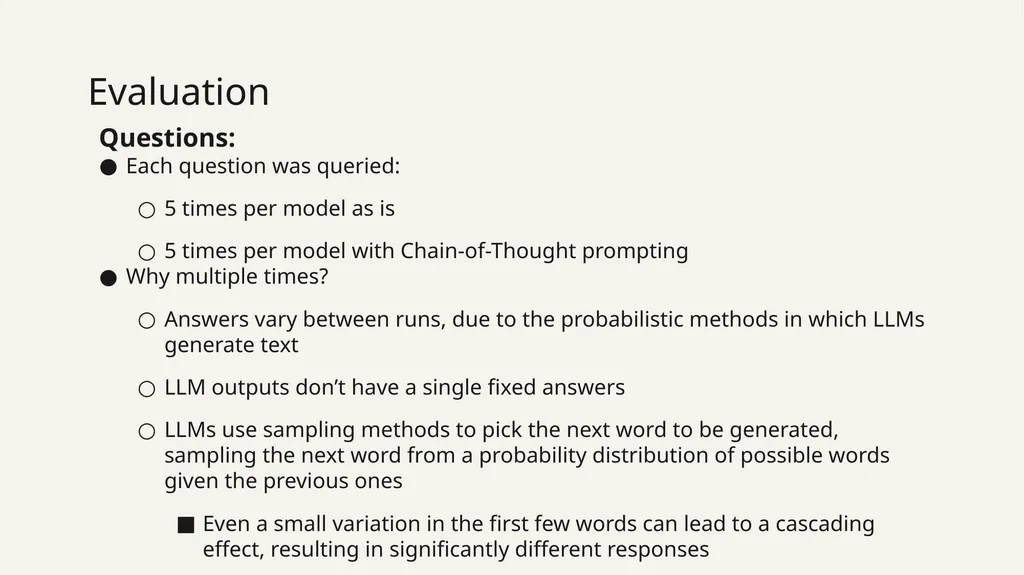 Evaluating Large Language Models on Computer - slide 9 of 15