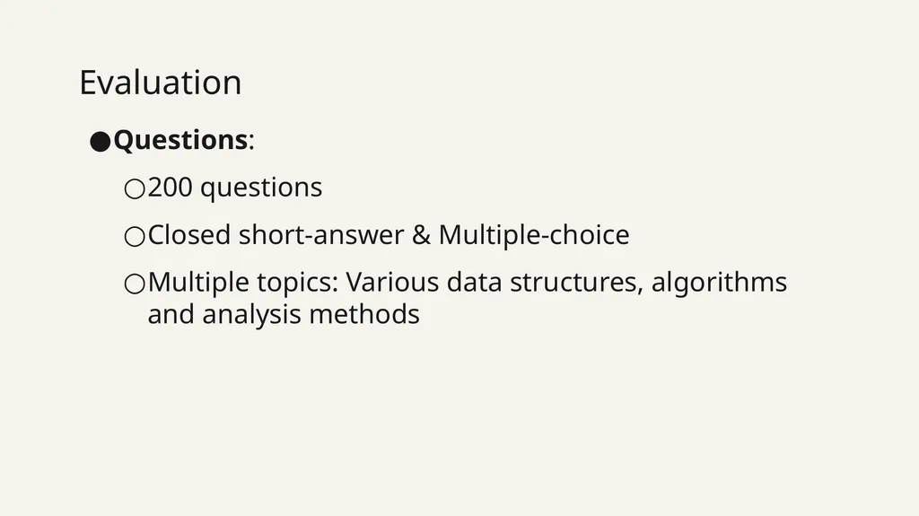 Evaluating Large Language Models on Computer - slide 8 of 15