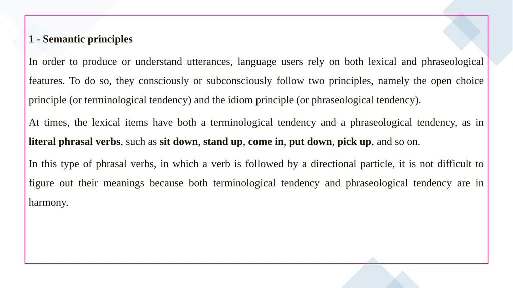 Semantic Principles Course tutor Prof. AHMED Q. - slide 3 of 16
