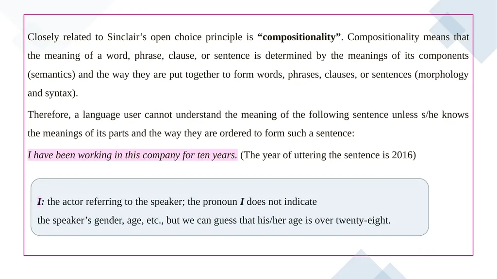 Semantic Principles Course tutor Prof. AHMED Q. - slide 10 of 16