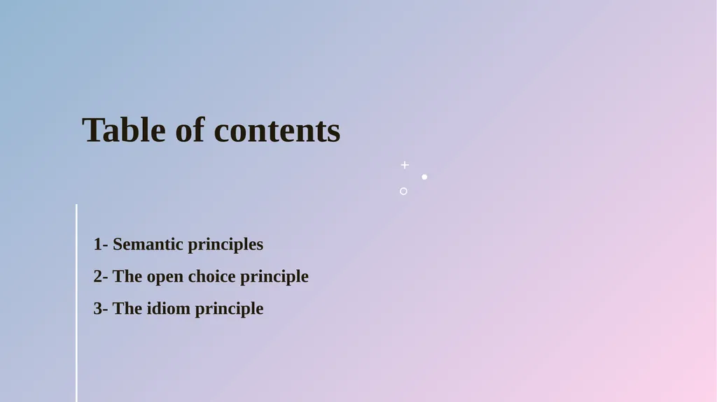 Semantic Principles Course tutor Prof. AHMED Q. - slide 2 of 16