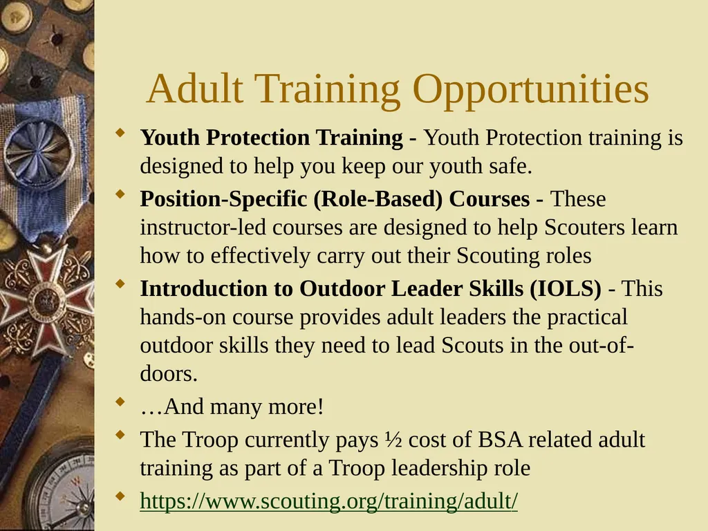 Scouts BSA New Parent Orientation Troops 1041 & - slide 35 of 37